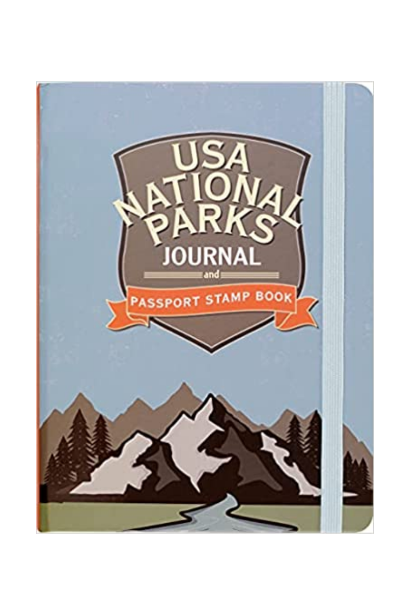 Dark Gray USA National Parks Journal and Passport Stamp Book