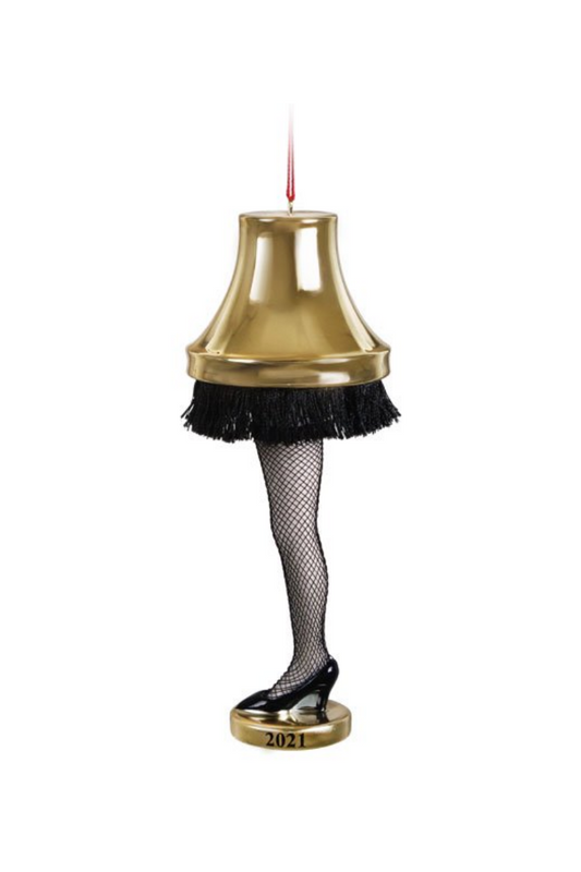 Dim Gray The Leg Lamp Porcelain A Christmas Story 2021 Ornament