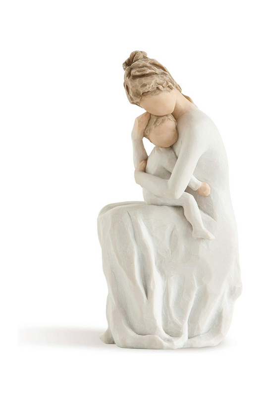 Light Gray Willow Tree for Always, Sculpted Hand-Painted Figure