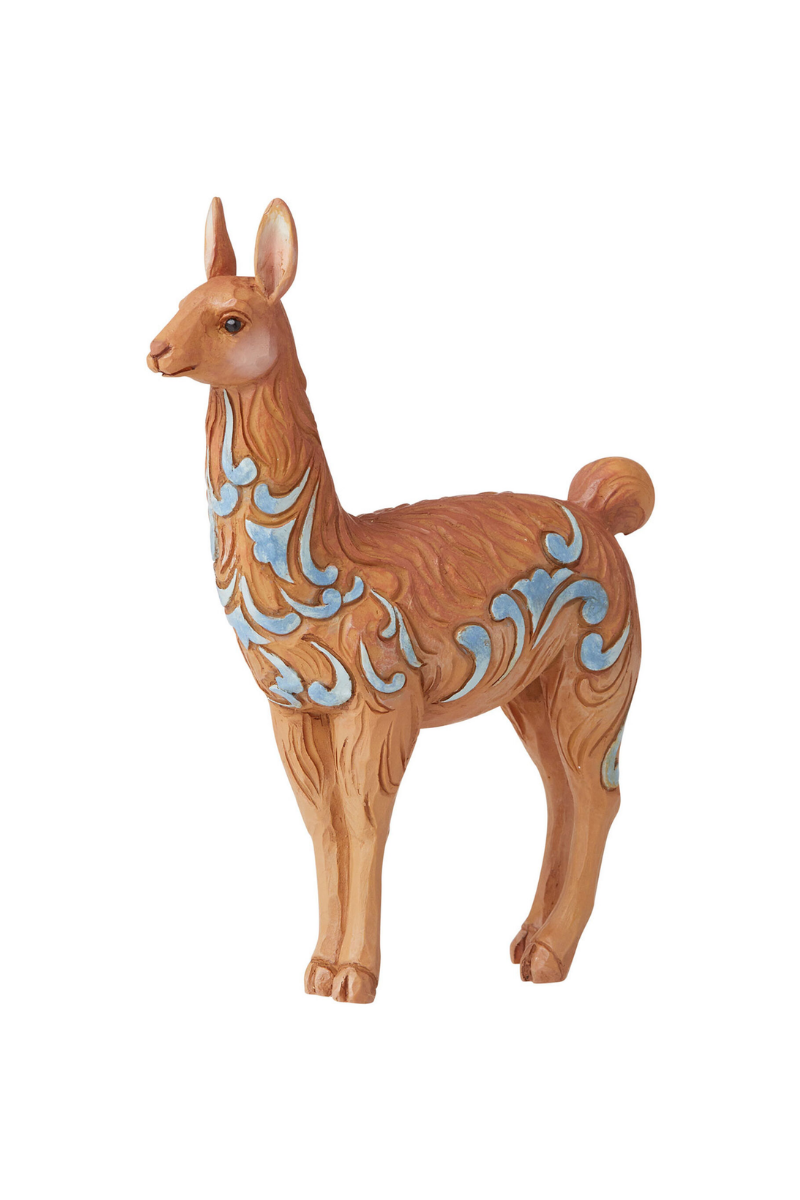 Sienna Jim Shore Llama Mini Figurine, 4"