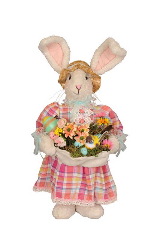Tan Bird Nest Bunny