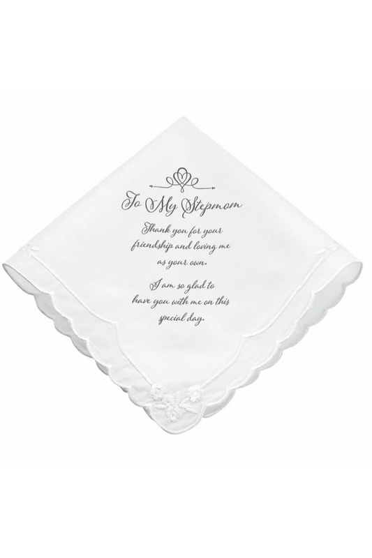 White Smoke StepDAD Keepsake Hankie