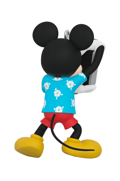 Dark Khaki Disney All About Mickey! Tourist Mickey Ornament
