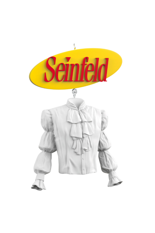 Light Gray Seinfeld The Puffy Shirt Ornament