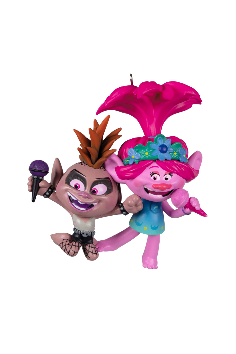 Maroon DreamWorks Animation Trolls Friendship Rocks Ornament
