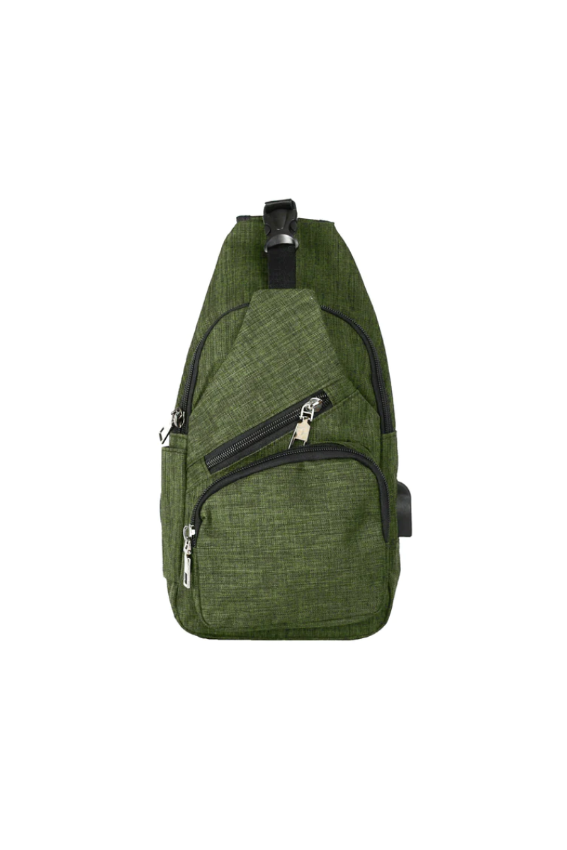 Dark Olive Green Nupouch Anti-theft Daypack - Regular