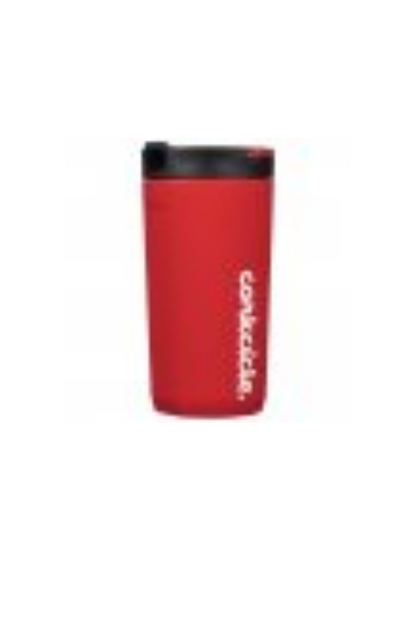 Corkcicle Kids Insulated Water Bottle With Straw, Stainless Steel