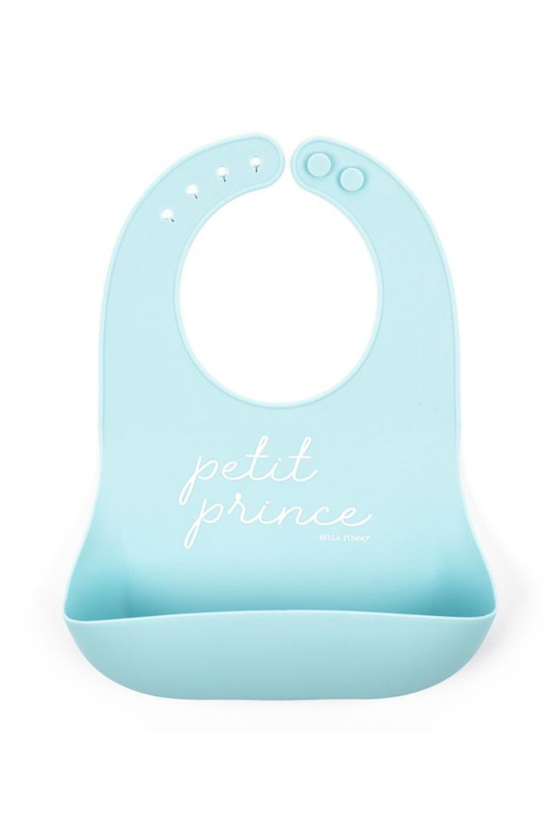 Lavender Petit Prince Silicone Bib
