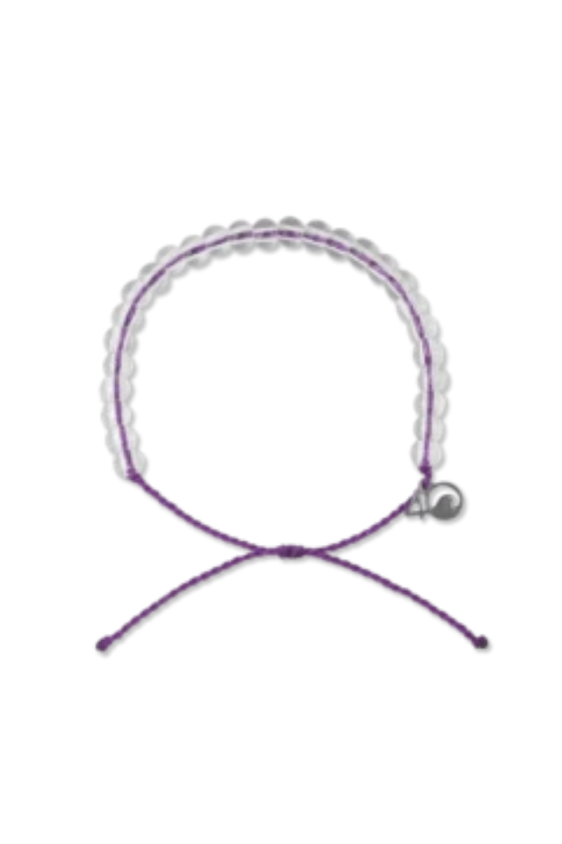 Light Gray Hawaiian Monk Seal Beaded Bracelet