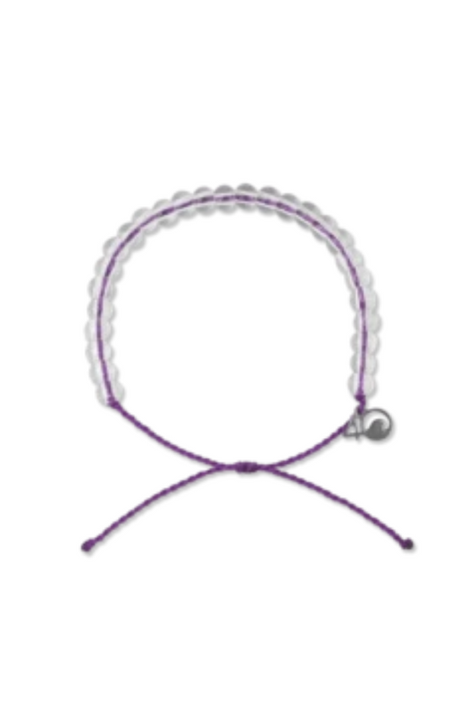 Light Gray Hawaiian Monk Seal Beaded Bracelet
