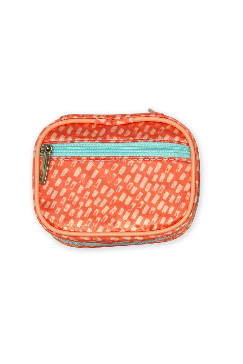 Salmon Wellness Keeper In the Tropics Vitamin & Pill Case