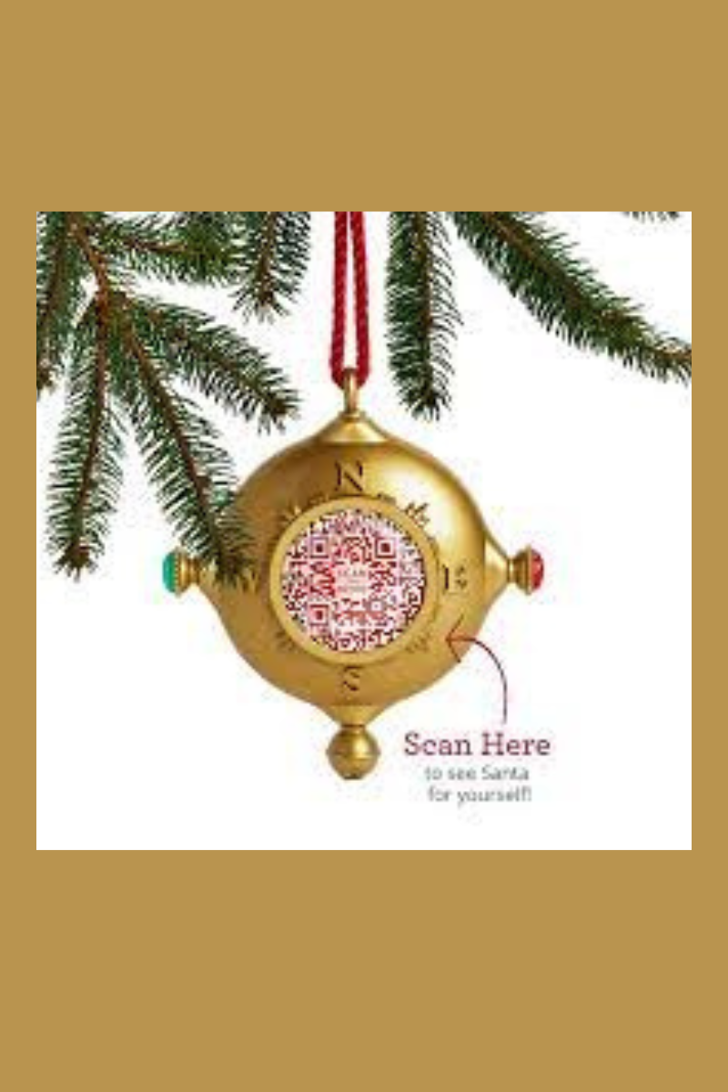 Dark Khaki Santa’s Kindness Ornament & Journal