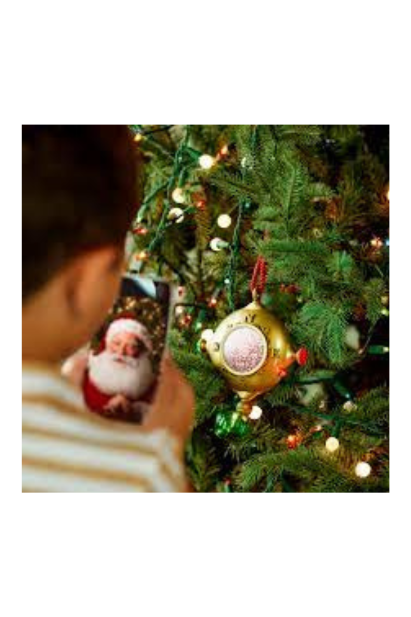 Dark Slate Gray Santa’s Kindness Ornament & Journal