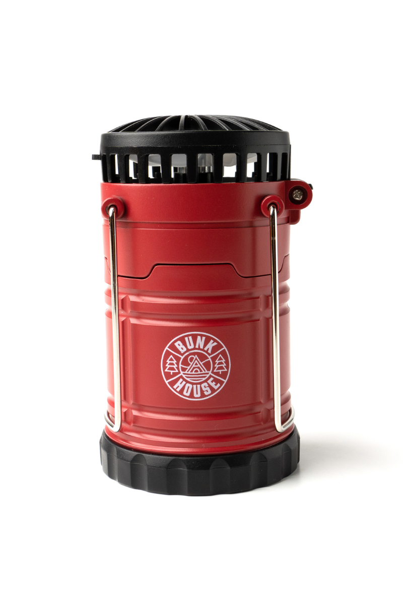 Brown Bunkhouse Firefly 2-In-1 Rechargeable Lantern And Fan