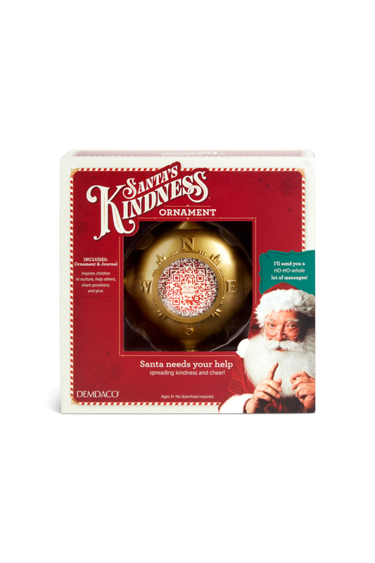 Brown Santa’s Kindness Ornament & Journal