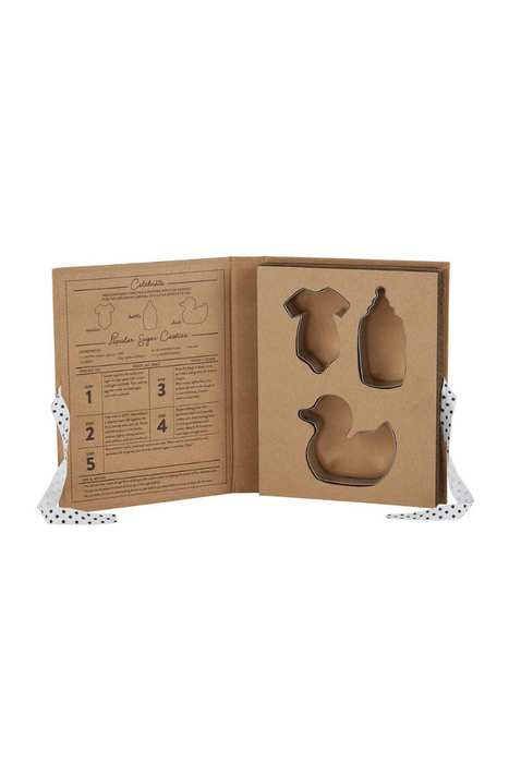 Baby Cookie Cutter Set (onesie, bottle, duck)
