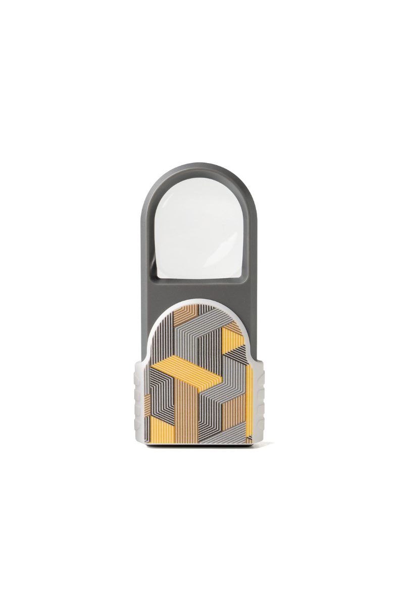 Rosy Brown Optimal Optical® OptiSlide™ LED Pocket Magnifier