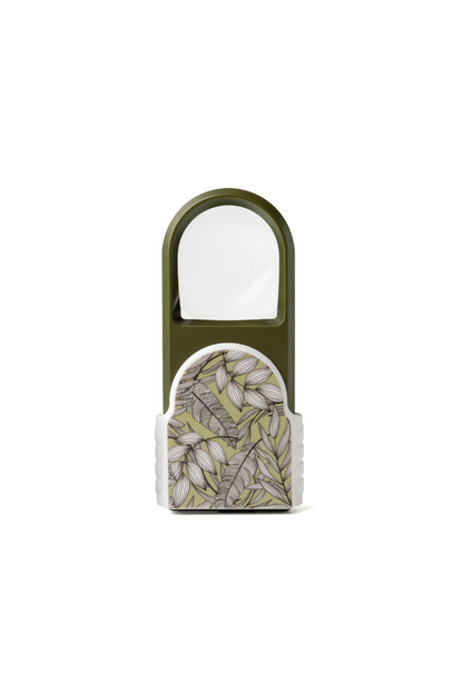 Gray Optimal Optical® OptiSlide™ LED Pocket Magnifier