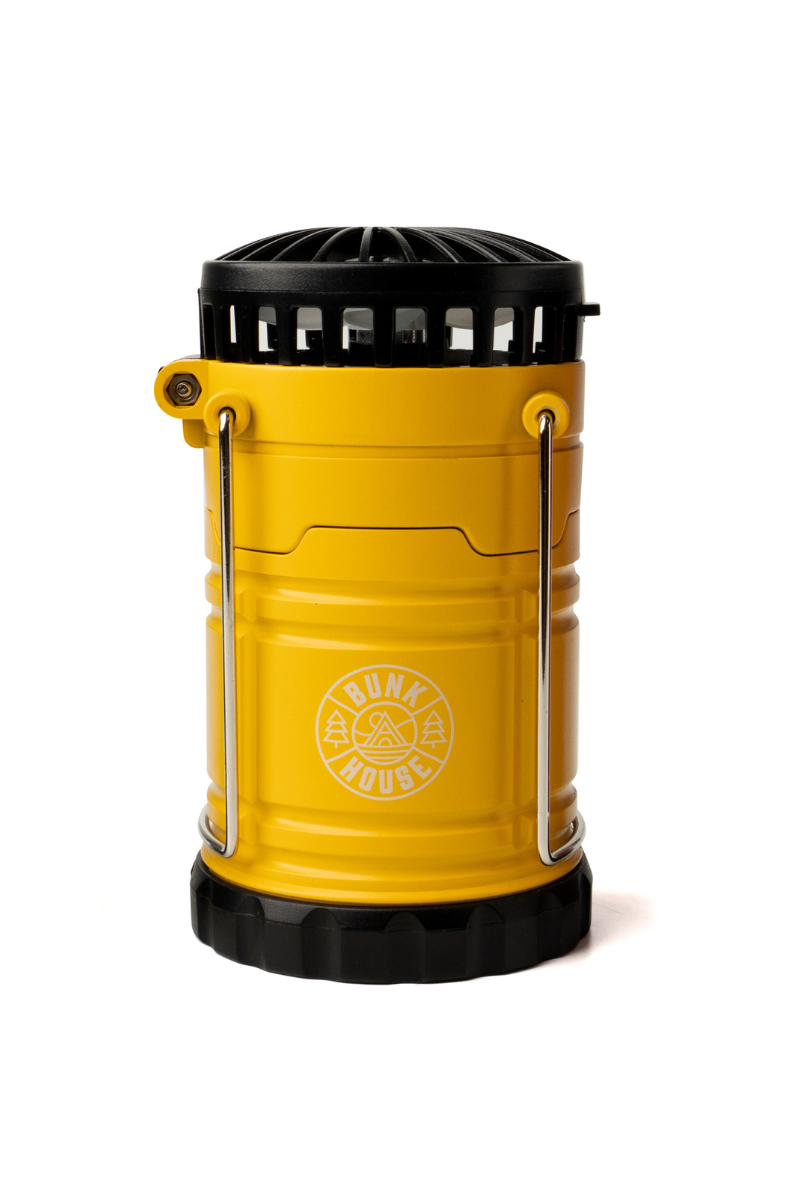 Goldenrod Bunkhouse Firefly 2-In-1 Rechargeable Lantern And Fan