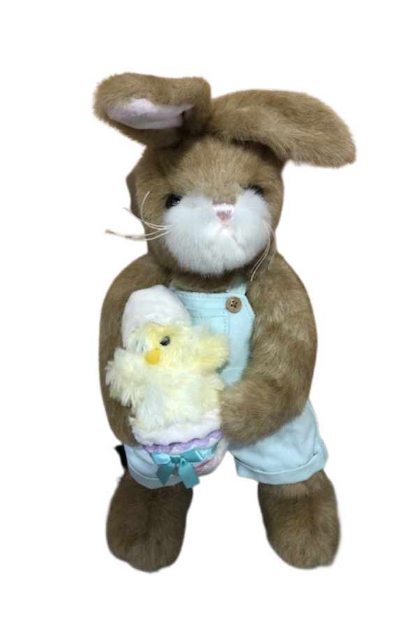 Colorful Boy Plush Bunny