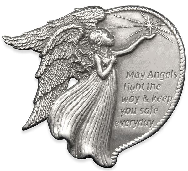 Angel Light the Way - Mini Plaque